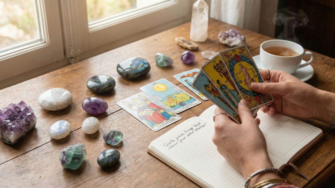 Quelle pierre tirage tarot choisir pour votre intuition ?